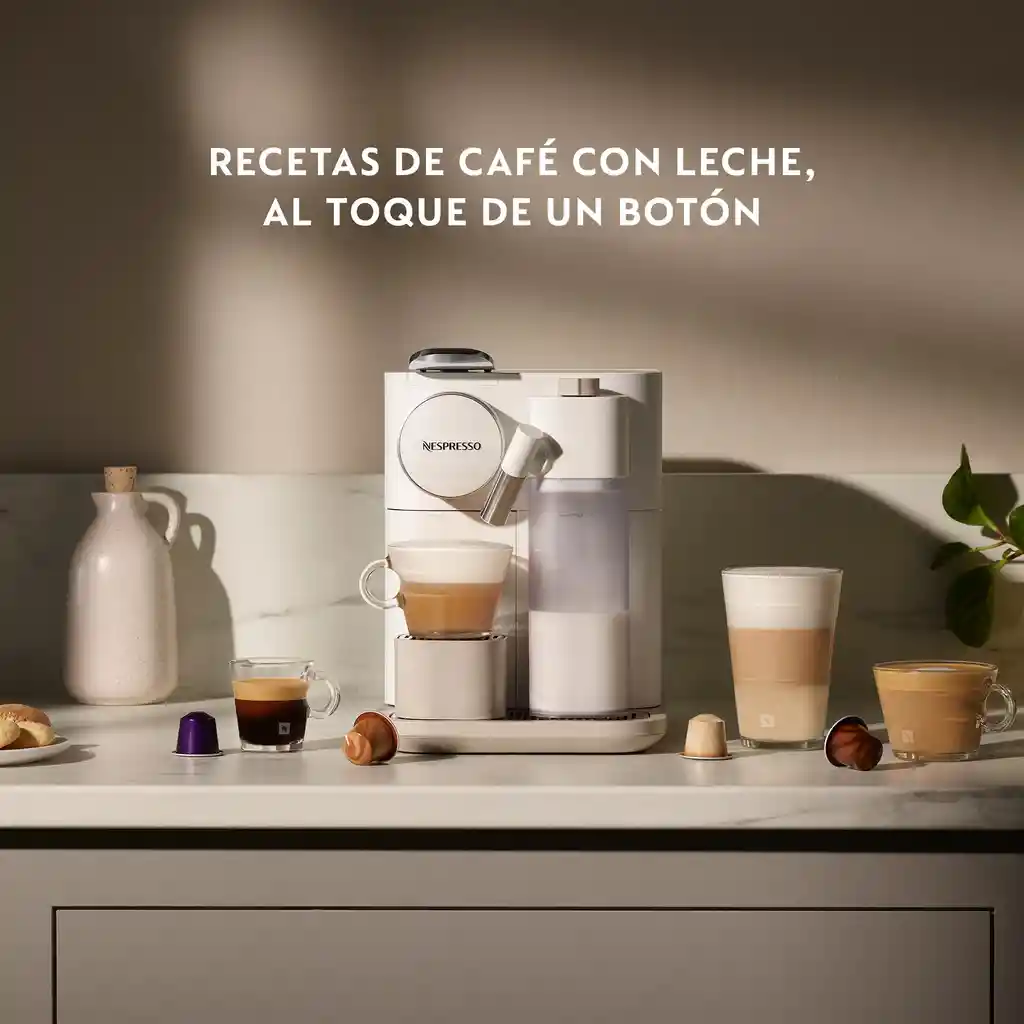 Cafetera Gran Lattissima Blanca