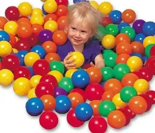 50 Pelotas Para Piscina Colores Vivos