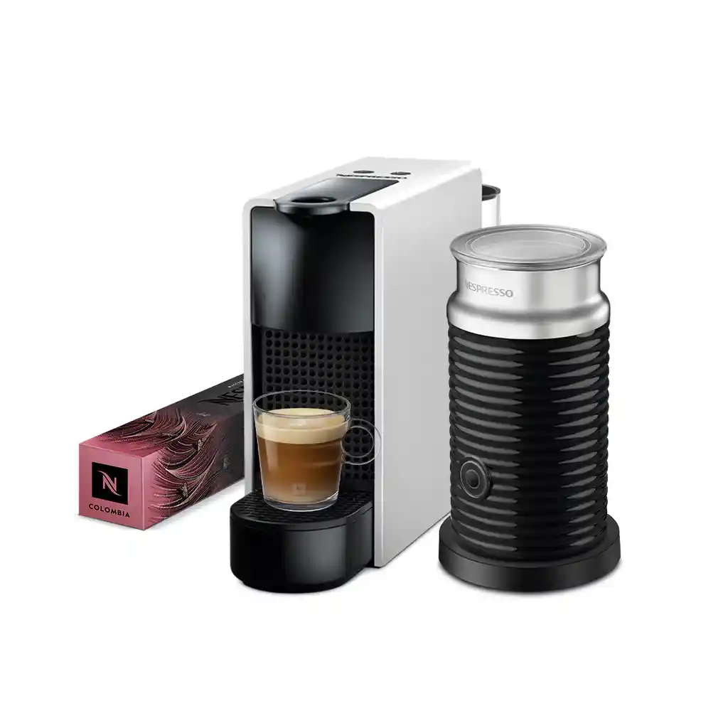 Cafetera Essenza Mini Silver Con Espumador De Leche