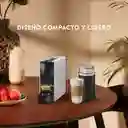 Cafetera Essenza Mini Silver Con Espumador De Leche