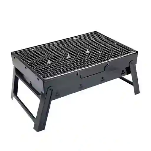 Parrilla De Carbon Portatil Acero Inoxidable