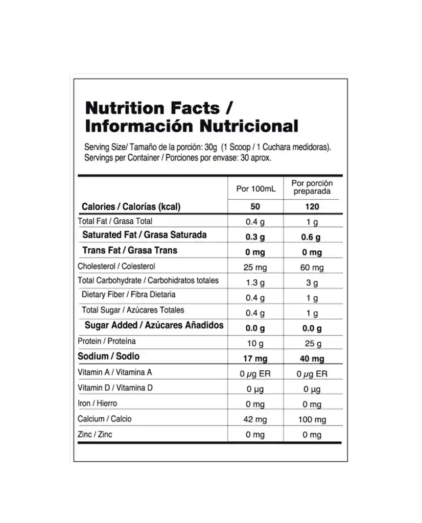 Proteina Whey Elite Pay De Limón Vitanas 2 Lb