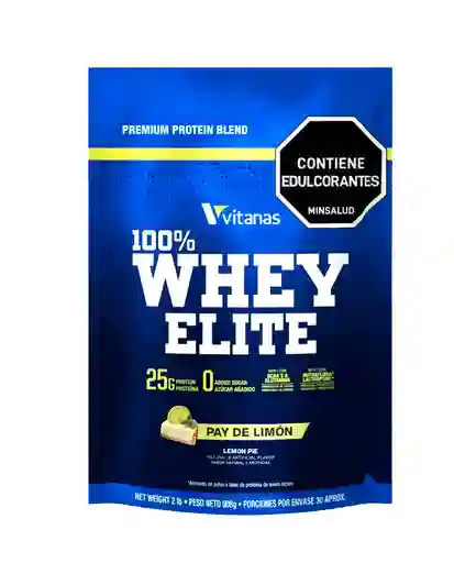 Proteina Whey Elite Pay De Limón Vitanas 2 Lb