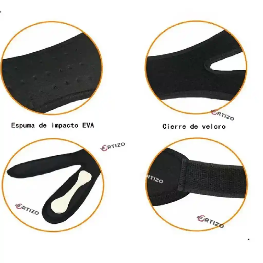 Faja Rodillera Presurizada Banda Protectora Para Rodilla