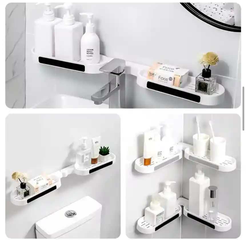 Estante Giratorio Para Baño O Cocina 180 Grados