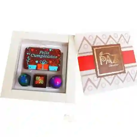 Bombones Rellenos Caja De 3 Unidades Con Tarjeta (surtidos)