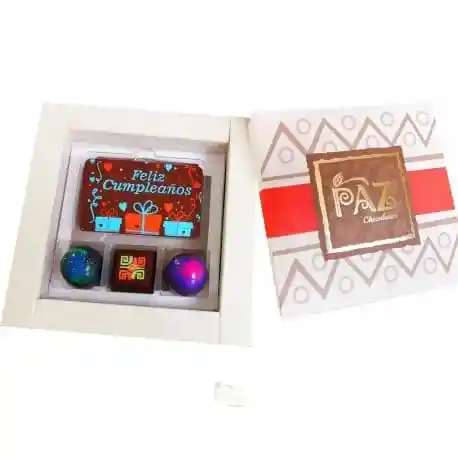 Bombones Rellenos Caja De 3 Unidades Con Tarjeta (surtidos)