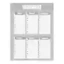 Cuaderno 5 Materias Pequeño Primavera Arg Masculino Cuadriculado