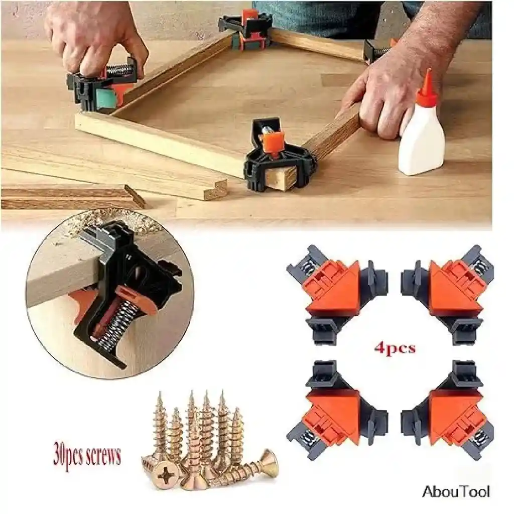 Clip Fijacion Corte Para Madera