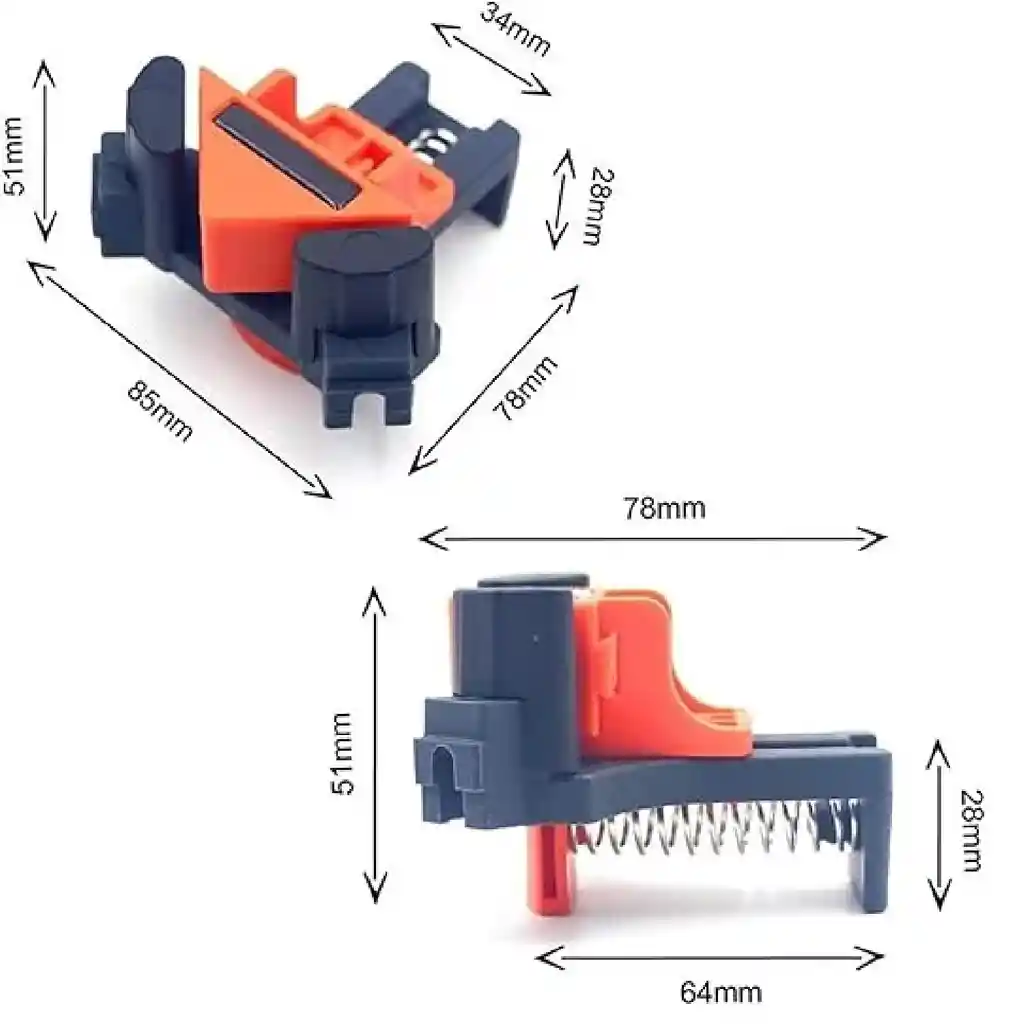 Clip Fijacion Corte Para Madera