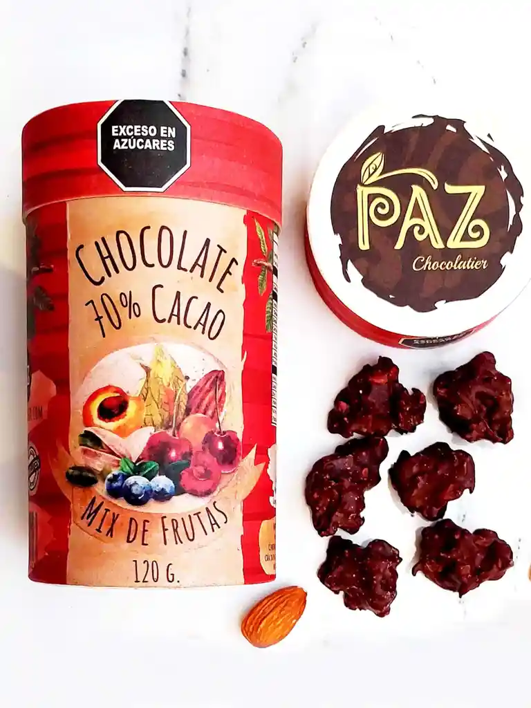 Chocolate Negro Frutos Secos 70% Cacao