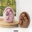 Molde Sagrada Familia O Pesebre 3d Para Velas De Navidad