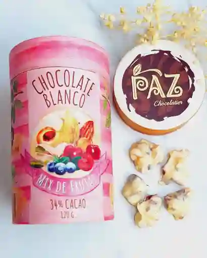 Chocolate Blanco Con Frutos Secos
