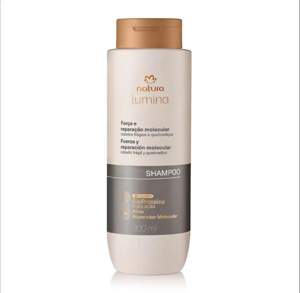 Shampoo Fuerza Y Reparación Cabello Frágil Y Quebradizo Lumina