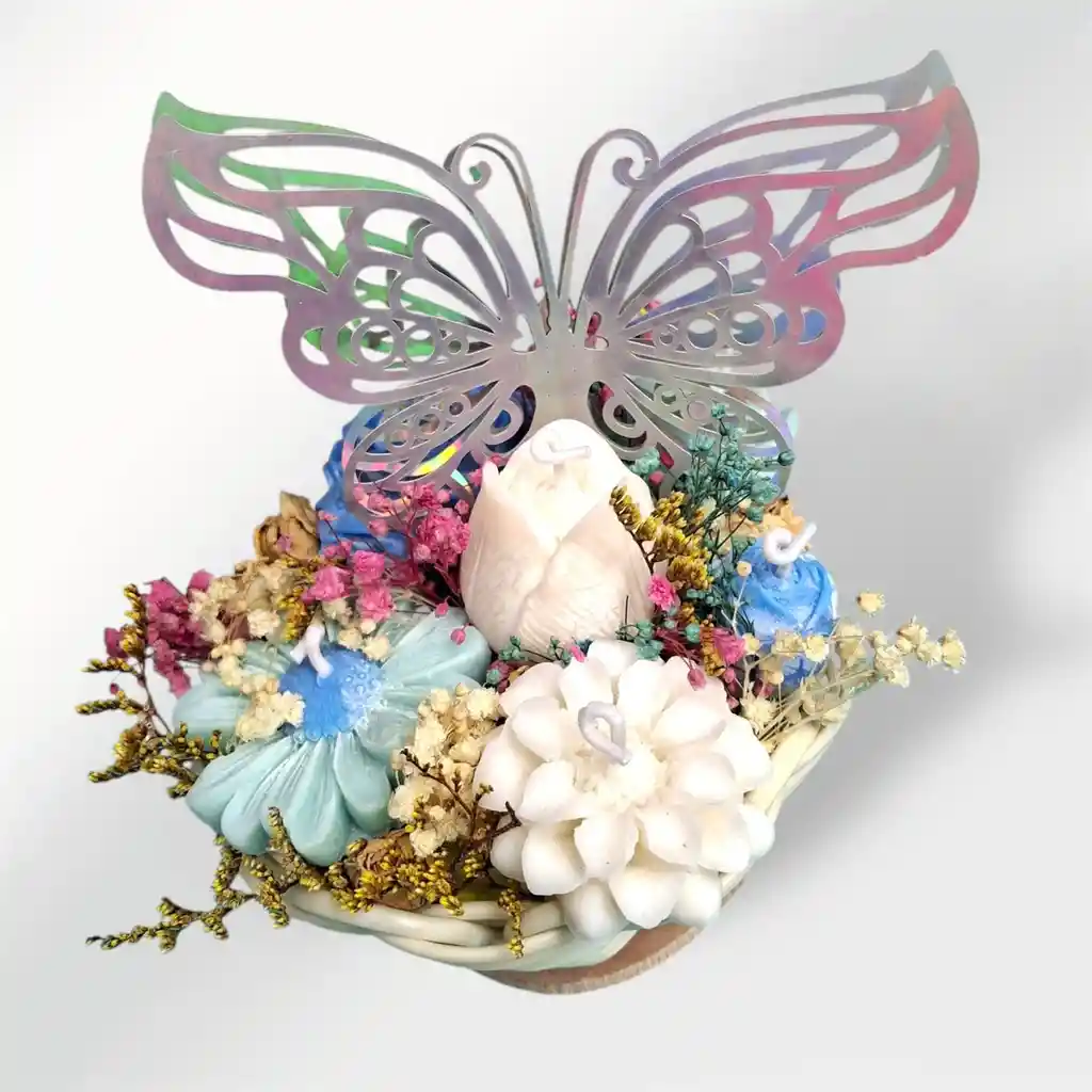 Vela Aromática Jardín De Mariposa