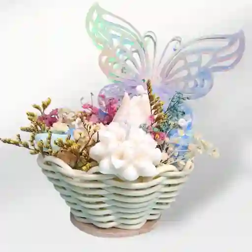Vela Aromática Jardín De Mariposa