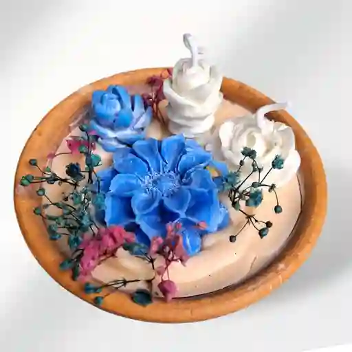 Vela Aromática Flores Del Alma