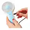 Mini Ventilador Portatil Recargable Aireador De Mano