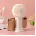 Mini Ventilador Portatil Recargable Aireador De Mano