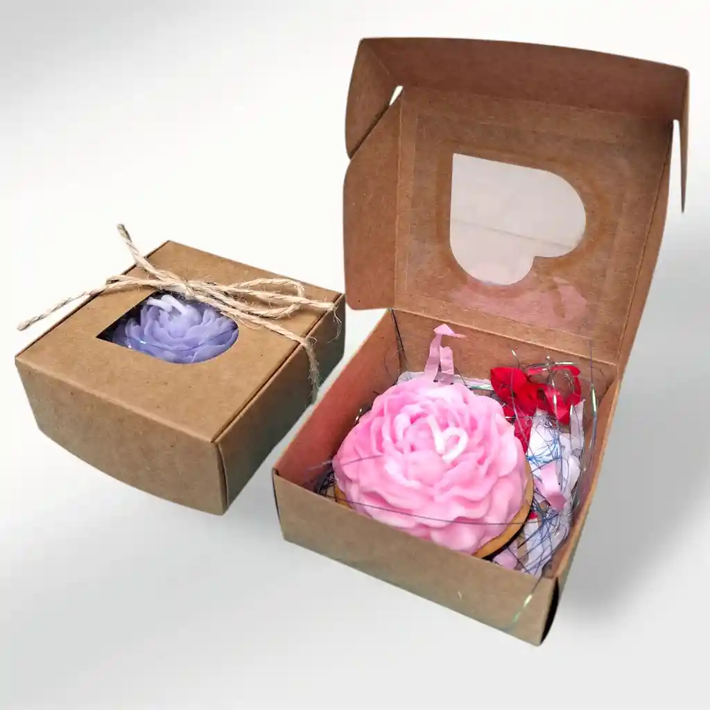 Vela Aromática Flor Caja
