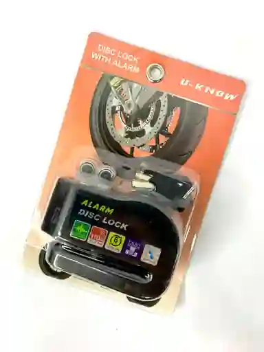 Candado Para Moto Con Alarma