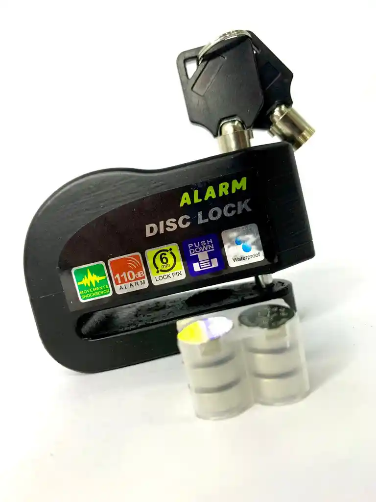 Candado Para Moto Con Alarma