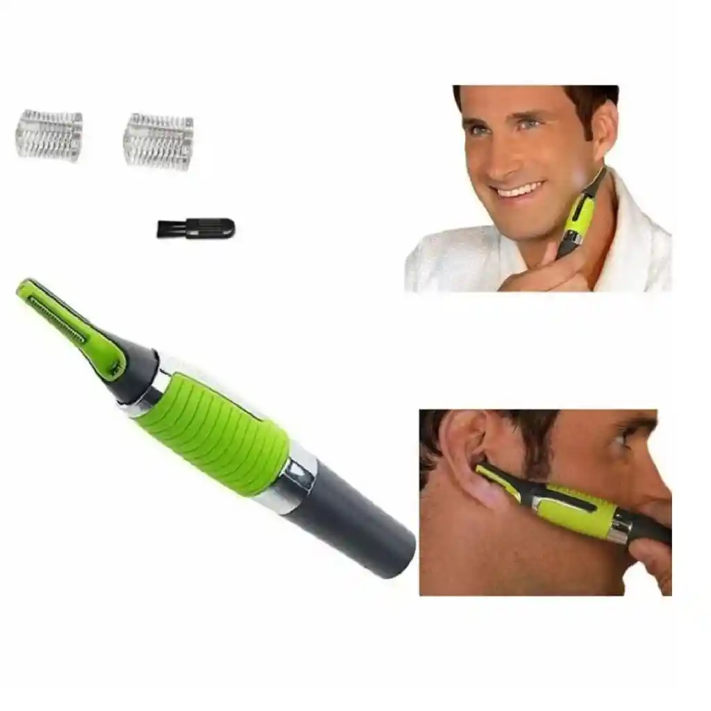 Depilador Facial 3 En 1 Removedor Vello Nariz Oidos Cejas