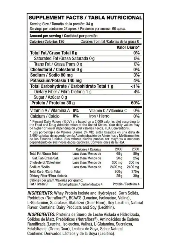Isolate Gourmet 2lb