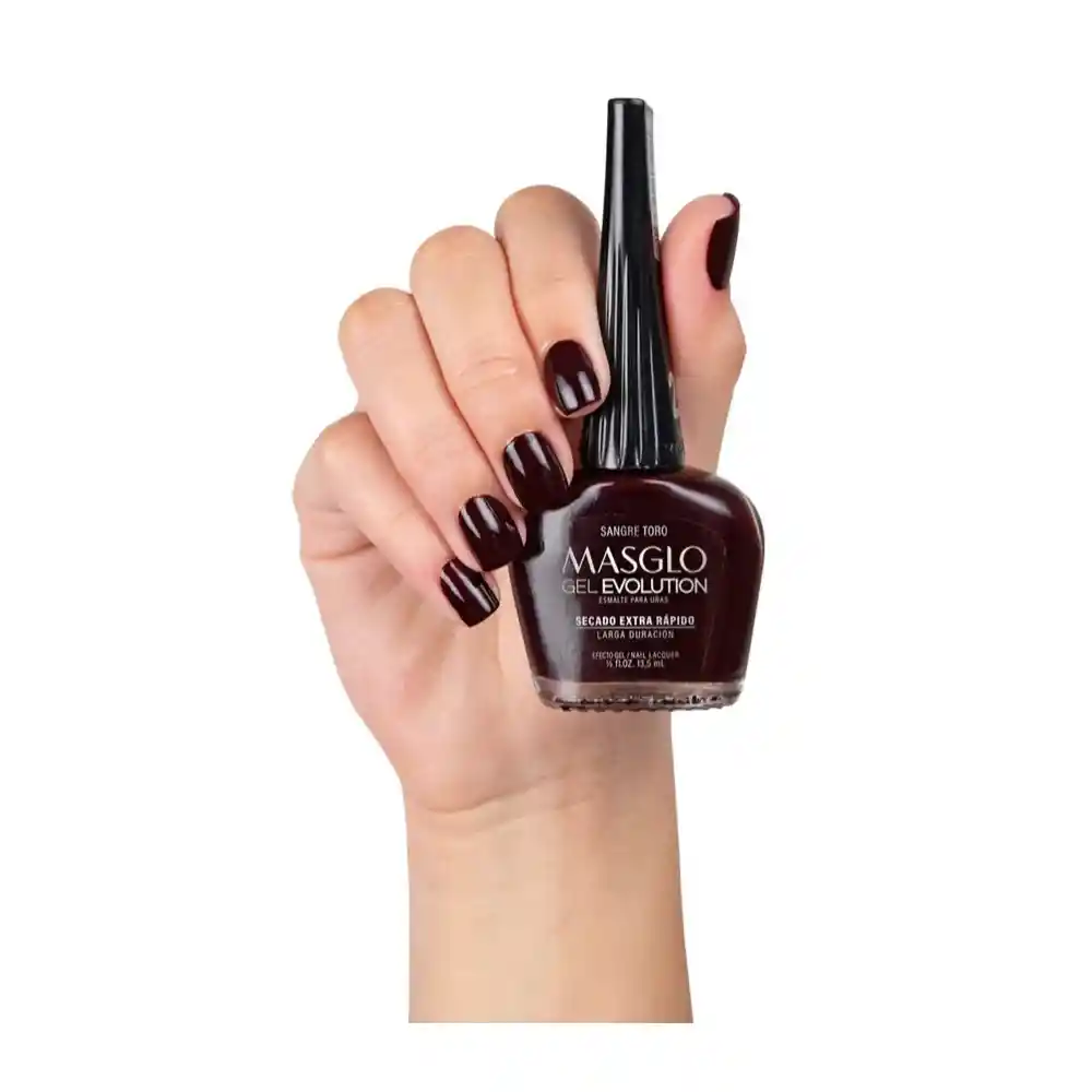 Masglo Gel Evolution Secado Rapido Tono Sangre Toro 13.5