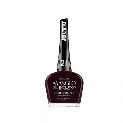 Masglo Gel Evolution Secado Rapido Tono Sangre Toro 13.5