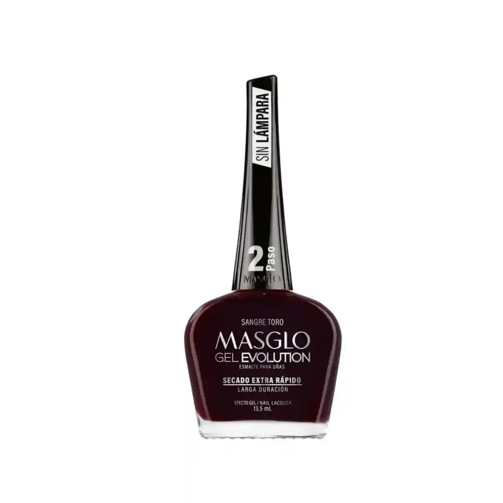 Masglo Gel Evolution Secado Rapido Tono Sangre Toro 13.5