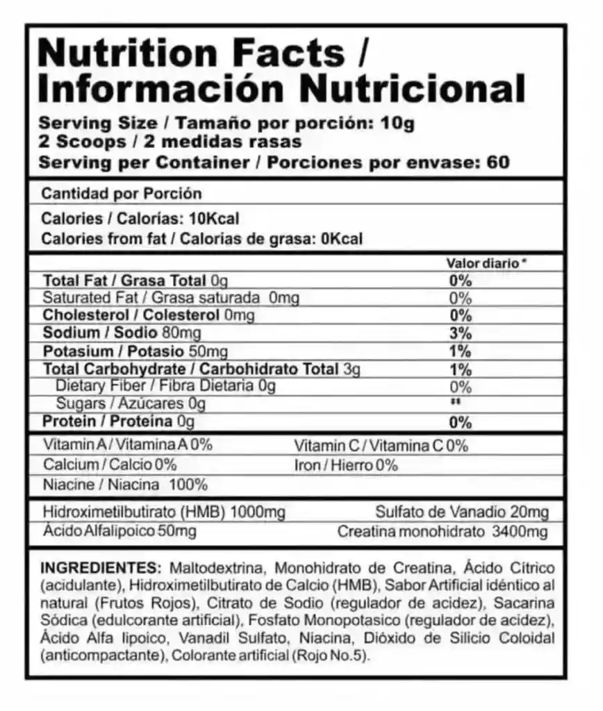 Crea Stack Creatina