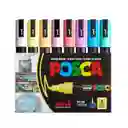 Posca Pastel Pc5m X 8unidades