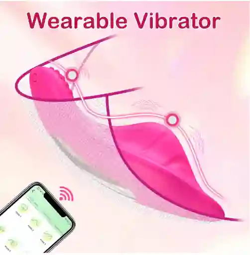 Vibrador Oculto Pantis Manejo Por App Smartphone Clitoris Vagina Secreto Pareja Celular Vibra Intenso