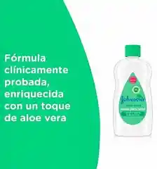 Aceite Johnsons Baby Aloe Vera 300 Ml