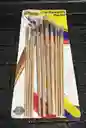 Pincel Eterna Plano X12 Madera