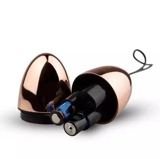Huevo Vibrador Con Control Punto G Rosy Gold