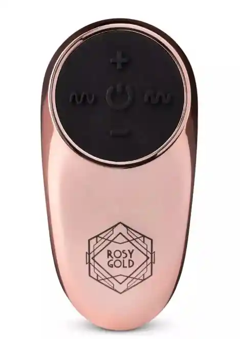 Huevo Vibrador Con Control Punto G Rosy Gold