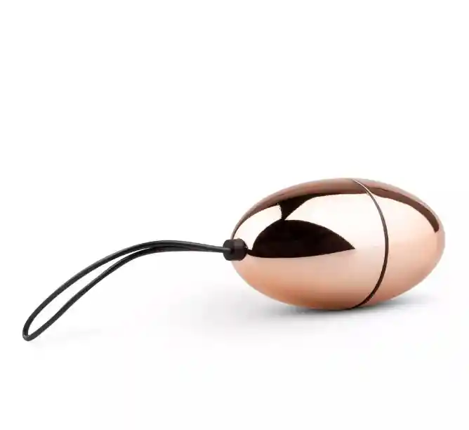 Huevo Vibrador Con Control Punto G Rosy Gold