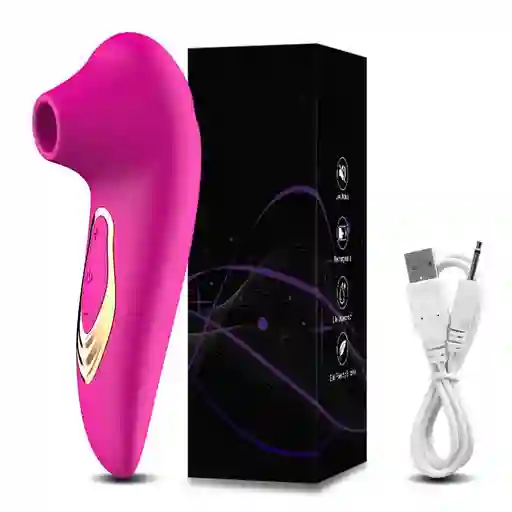 Succionador Clitoris 10 Modos De Succión Femenino Recargable Expoencia Realista