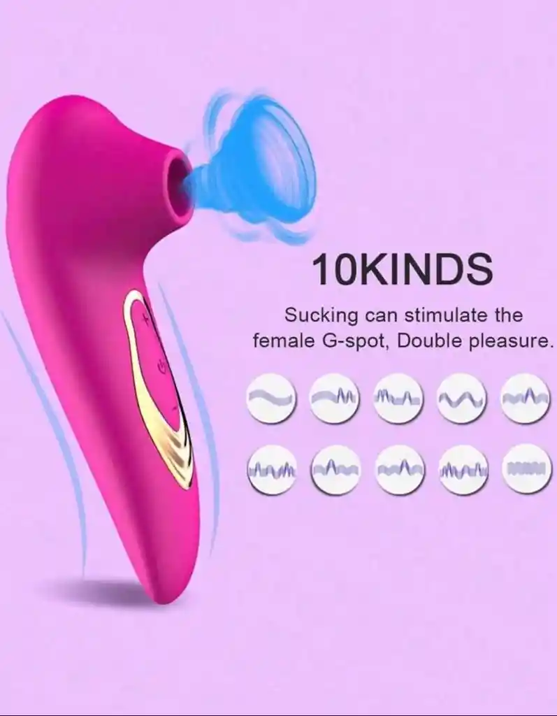– Masajeador Inteligente Con Tecnología De Frecuencia Ajustable Para Estimulación Profunda Del Punto G