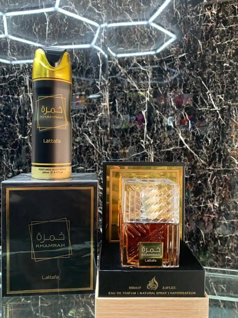 Perfume Lattafa Khamrah + Splash