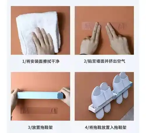 Organizador Chanclas Zapatero Adhesivo Soporte Baño