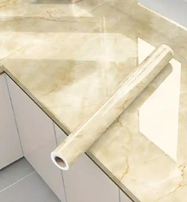 Papel Tapiz Marmol Adhesivo Blanco