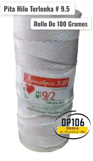Pita Hilo Terlenka # 9.5 Rollo De 100 Gramos