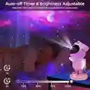Astronauta Proyector Con Luz Y Sonido, Bluetooth Con Control Remoto (fucsia)