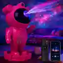 Astronauta Proyector Con Luz Y Sonido, Bluetooth Con Control Remoto (fucsia)
