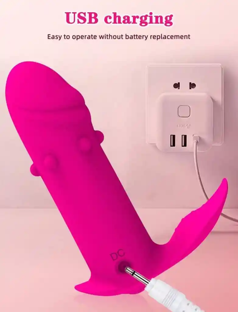 Vibrador Inalámbrico Con Bluetooth Consolador Estimulador Del Punto G Y Clitoris Menejo Por App