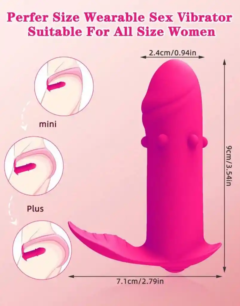 Vibrador Inalámbrico Con Bluetooth Consolador Estimulador Del Punto G Y Clitoris Menejo Por App