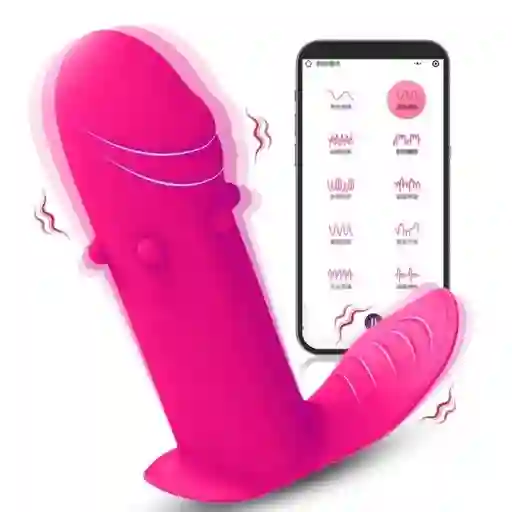 Vibrador Inalámbrico Con Bluetooth Consolador Estimulador Del Punto G Y Clitoris Menejo Por App